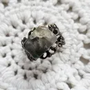 Кольцо с камнем волосы венеры