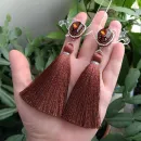 Клипсы "Теплая карамель"