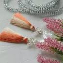 Серьги-кисти "Танец мотылька"