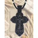 Нательный изящный крест деревянный