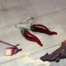 Серьги "Жгучий перчик"