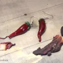 Серьги "Жгучий перчик"