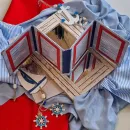 Фоторамка ручной работы на 4 фотографии