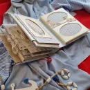 Фотоальбом ручной работы в морском стиле, упакован и с открыткой
