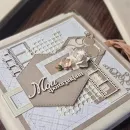 Подарочный набор для новорожденного, первый фотоальбом