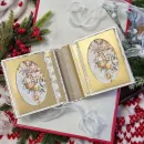 Фотоальбом ручной работы на 30 фотографий в подарочной упаковке с открыткой