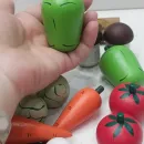 Счетный материал Овощи деревянные, 20шт