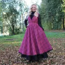 Сарафан теплый в стиле бохо с подъюбником