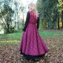 Сарафан теплый в стиле бохо с подъюбником