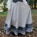 Юбка в клетку на осень-весну. Юбка длинная