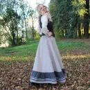 Юбка в клетку на осень-весну. Юбка длинная