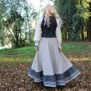 Юбка в клетку на осень-весну. Юбка длинная