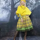 Юбка в клетку двойная. Юбка на осень-зиму