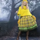 Юбка в клетку двойная. Юбка на осень-зиму