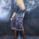 Юбка джинсовая двойная. Юбка на осень-зиму