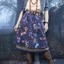 Юбка джинсовая двойная. Юбка на осень-зиму