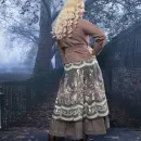 Юбка в стиле бохо. Юбка из полушерсти на осень-весну