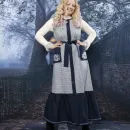 Сарафан полушерстяной в мелкую клетку. Сарафан на осень-зиму