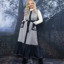 Сарафан полушерстяной в мелкую клетку. Сарафан на осень-зиму