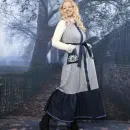 Сарафан полушерстяной в мелкую клетку. Сарафан на осень-зиму