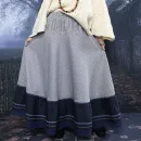 Юбка длинная полушерстяная. Юбка в клетку