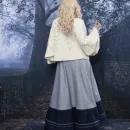 Юбка длинная полушерстяная. Юбка в клетку