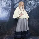 Юбка длинная полушерстяная. Юбка в клетку