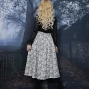 Красивая юбка из жаккарда. Юбка на осень-зиму