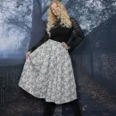 Красивая юбка из жаккарда. Юбка на осень-зиму