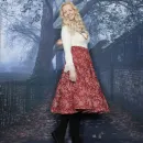 Юбка фланелевая ярусная на осень-зиму