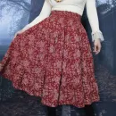 Юбка фланелевая ярусная на осень-зиму