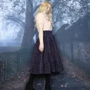 Юбка фланелевая ярусная на осень-зиму