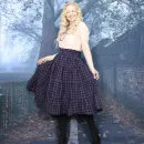 Юбка фланелевая ярусная на осень-зиму