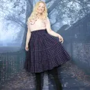 Юбка фланелевая ярусная на осень-зиму