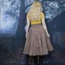 Юбка фланелевая ярусная на осень-зиму