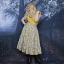 Юбка фланелевая ярусная на осень-зиму