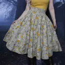 Юбка фланелевая ярусная на осень-зиму