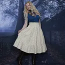 Юбка фланелевая ярусная на осень-зиму