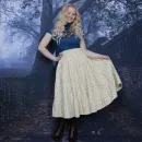 Юбка фланелевая ярусная на осень-зиму