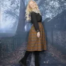 Юбка фланелевая пышненькая на осень-зиму