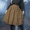 Юбка фланелевая пышненькая на осень-зиму