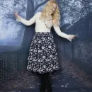 Юбка фланелевая пышненькая на осень-зиму