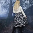 Юбка фланелевая пышненькая на осень-зиму