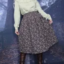 Юбка фланелевая пышненькая на осень-зиму