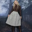 Юбка фланелевая пышненькая на осень-зиму