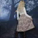 Юбка фланелевая пышненькая на осень-зиму