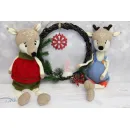Мягкая игрушка "Рождественский олень"
