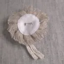 Текстильная брошь в стиле бохо