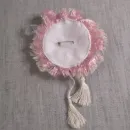 Текстильная брошь, бохо стиль.