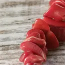 Браслет из майфан с агатом и тигровым глазом